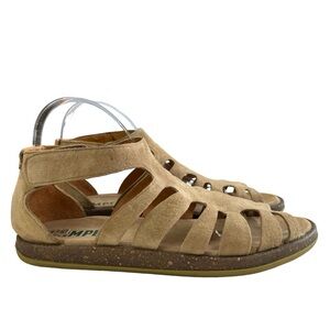 Camper Peu Sand Strappy Suede Sandals Size 41/ Women's Size 10